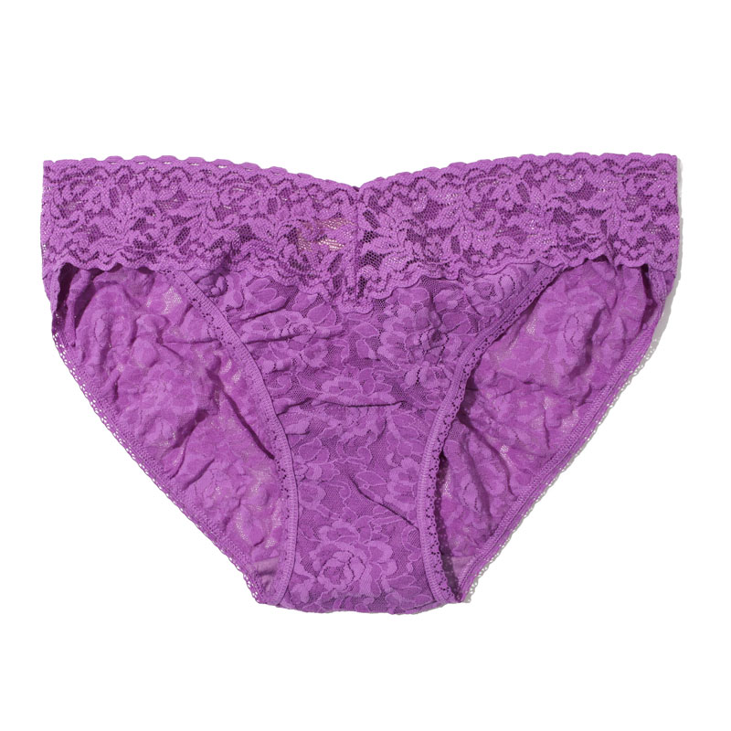 シグニチャー レース Vーキニ (バイオレット ヘーゼル) | ハンキー