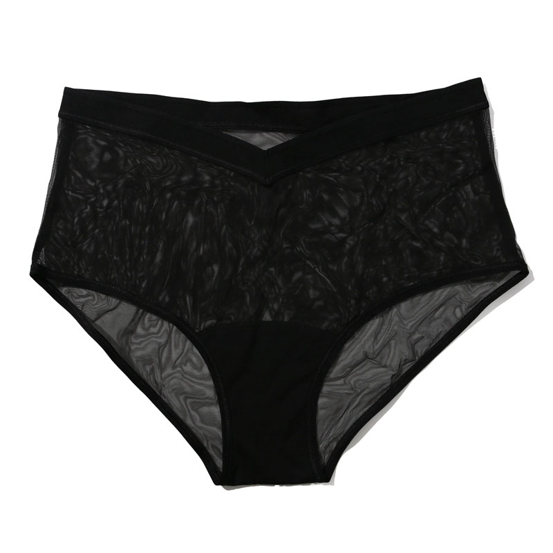 メッシュ ボーイショーツ (ブラック)