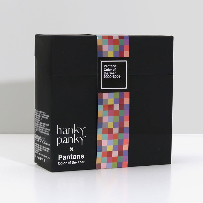 【hanky panky×Pantone】カラー オブ イヤー 10パック ロー ライズ タンガ (Pantone 2000s)
