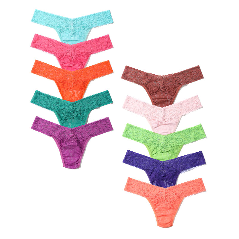 【hanky panky×Pantone】カラー オブ ザ イヤー 10パック ロー ライズ タンガ (Pantone 2010s)