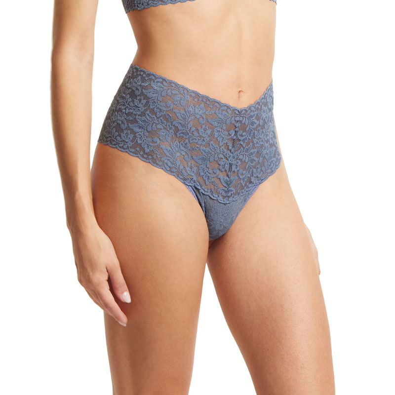 レトロ レース タンガ (ツアーガイド ブルー)