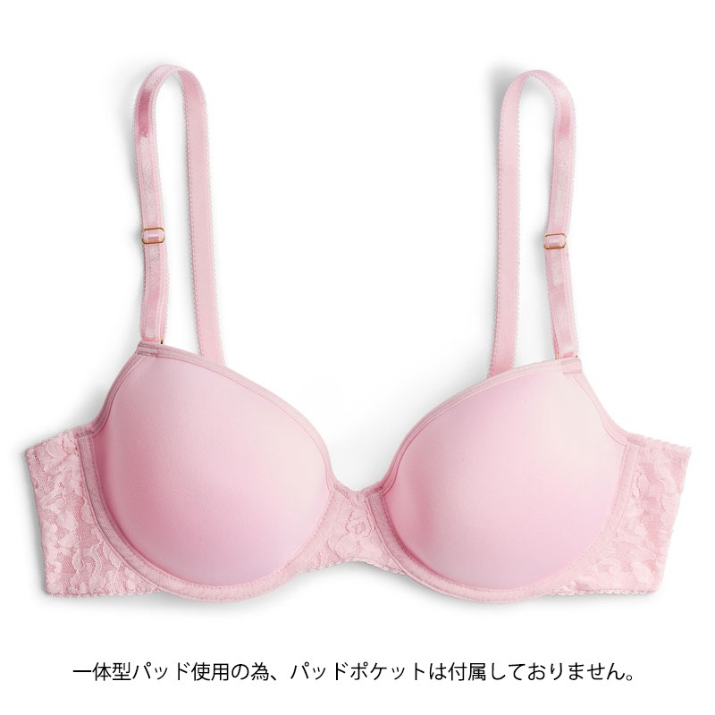 シグニチャー レース Tーシャツ ブラ (ブリスピンク)