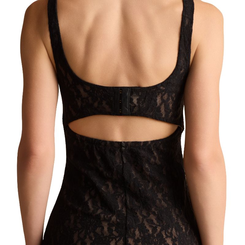 新品♡hanky panky♡ シグニチャーレース アンダーワイヤードレス S シグニチャー レース アンダーワイヤー ドレス (ブラック) | ハンキー
