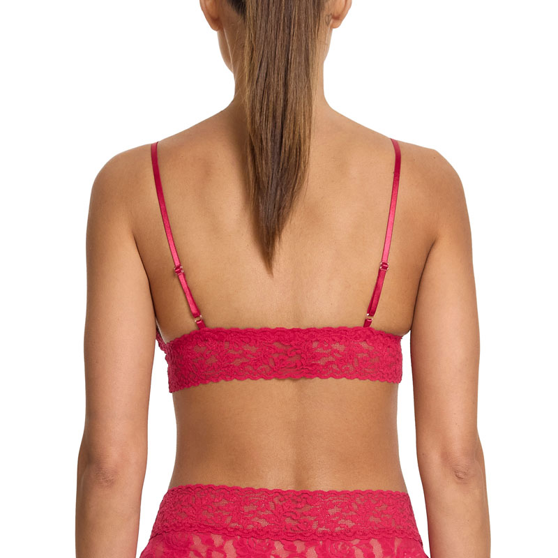 シグニチャー レース パッド ブラジャー (ビート ジュース)