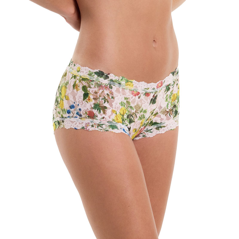 プリンテッド シグニチャー レース ボーイショーツ (オーバージョイド)