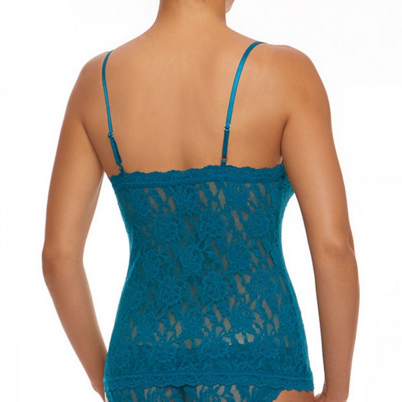 シグニチャー レース Vーフロント キャミソール (エンチャンテッドフォレスト)