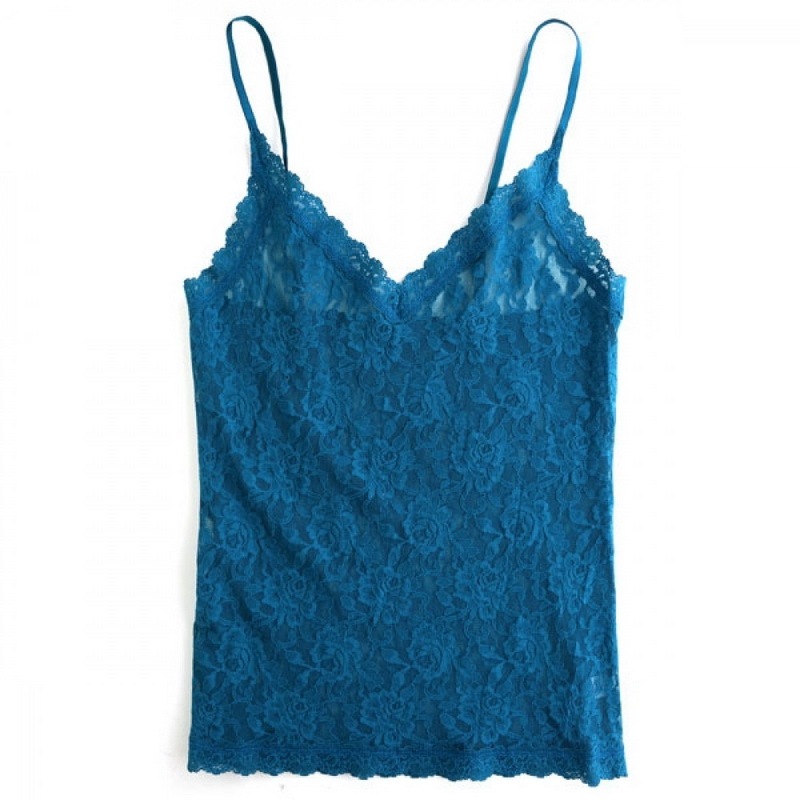 シグニチャー レース Vーフロント キャミソール (エンチャンテッドフォレスト)