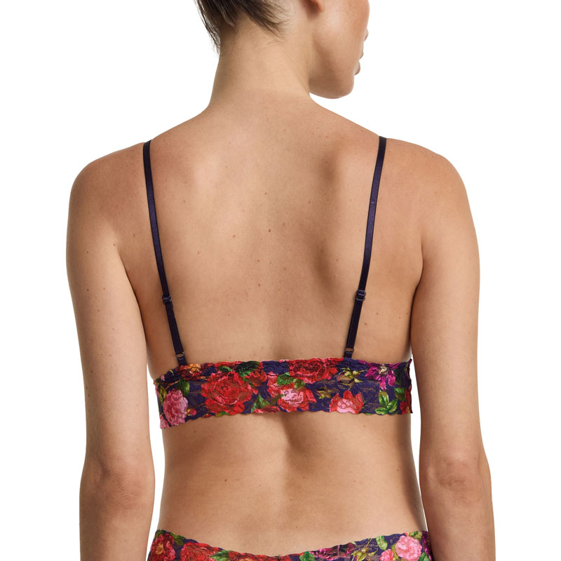 プリンテッド シグニチャー レース パッド ブラジャー (ウィンターズ テイル)