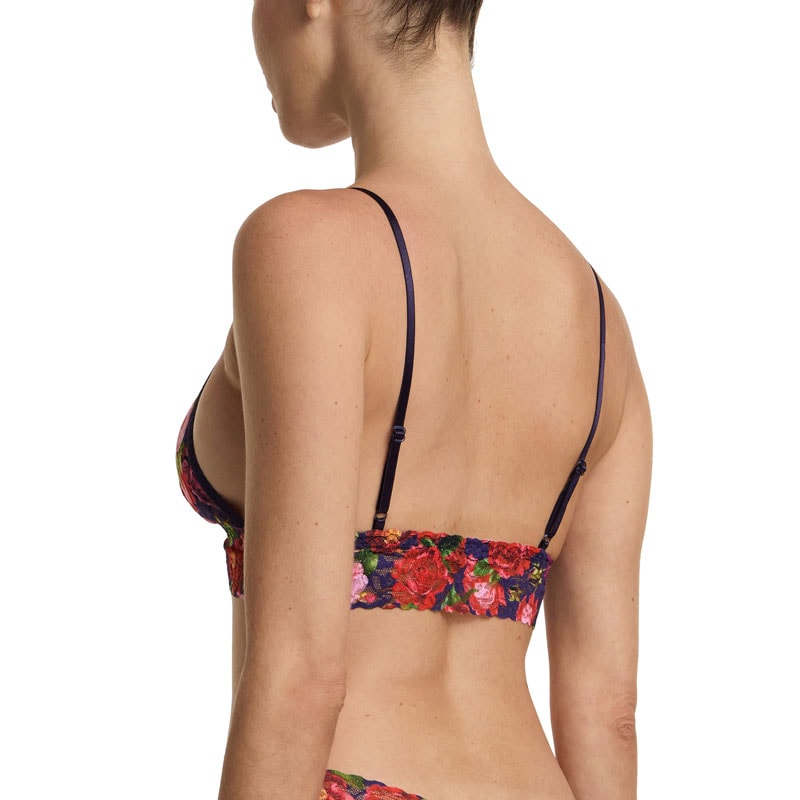 プリンテッド シグニチャー レース パッド ブラジャー (ウィンターズ テイル)