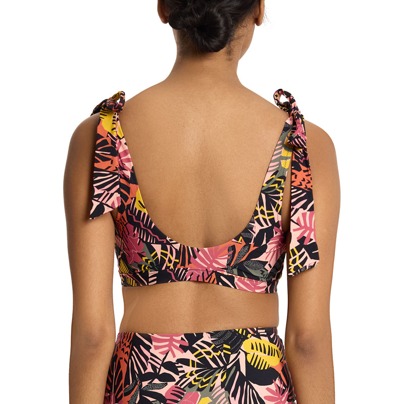 スクープ ネック スイム トップ (パーム スプリングス)