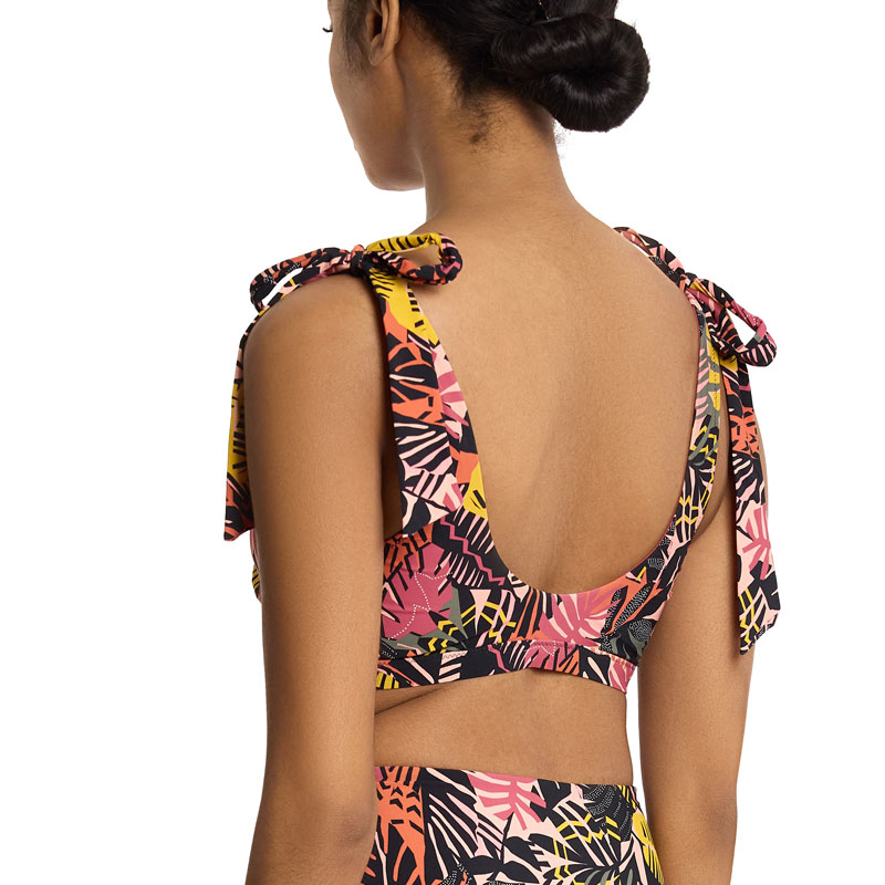 スクープ ネック スイム トップ (パーム スプリングス)