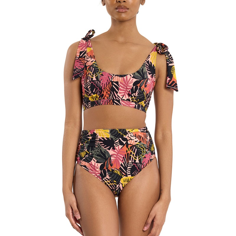 スクープ ネック スイム トップ (パーム スプリングス)