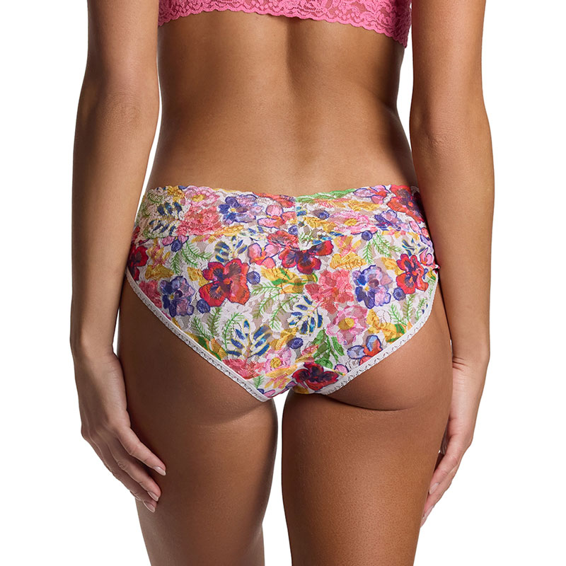 プリンテッド シグニチャー レース Ｖーキニ (アドーンド)