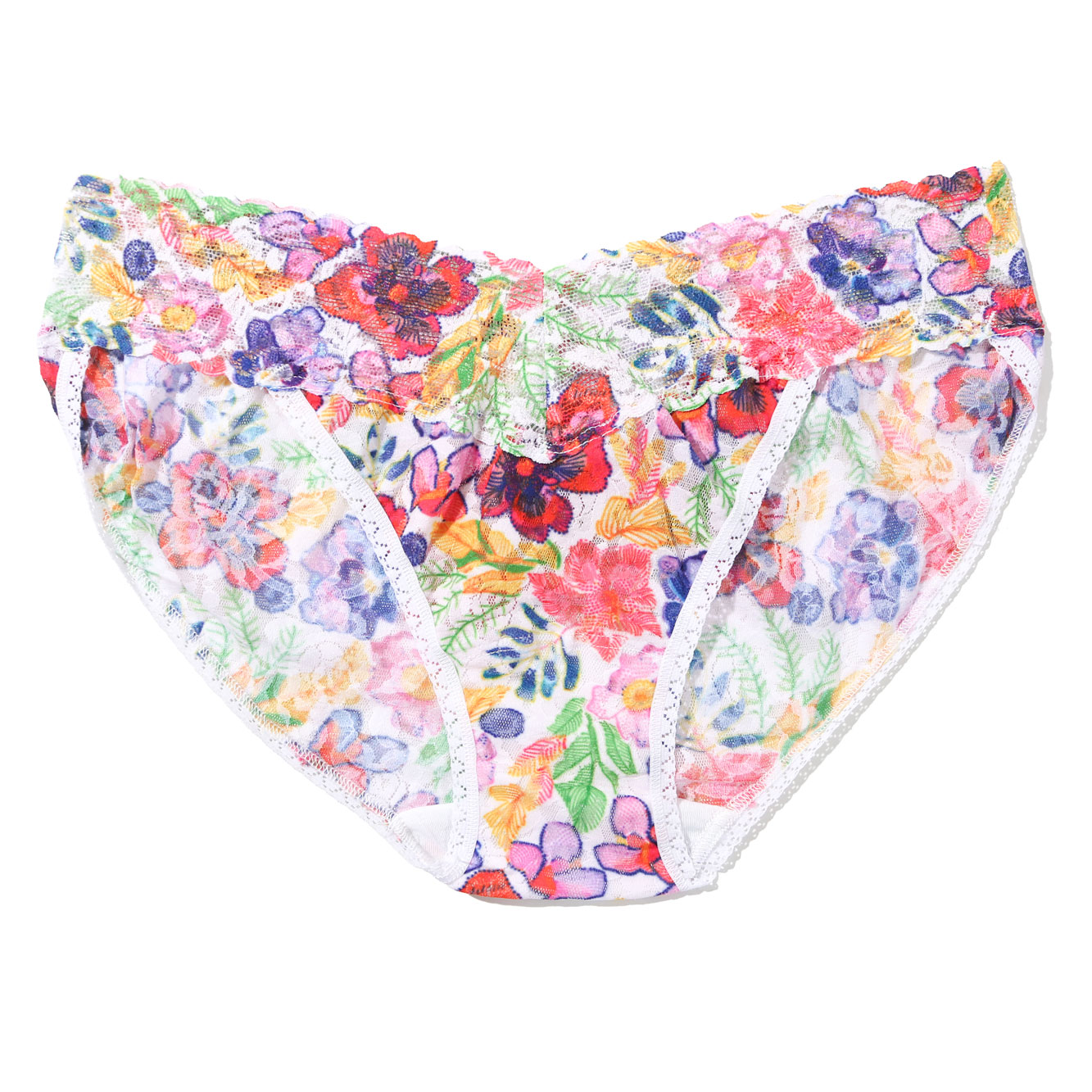 プリンテッド シグニチャー レース Ｖーキニ (アドーンド)