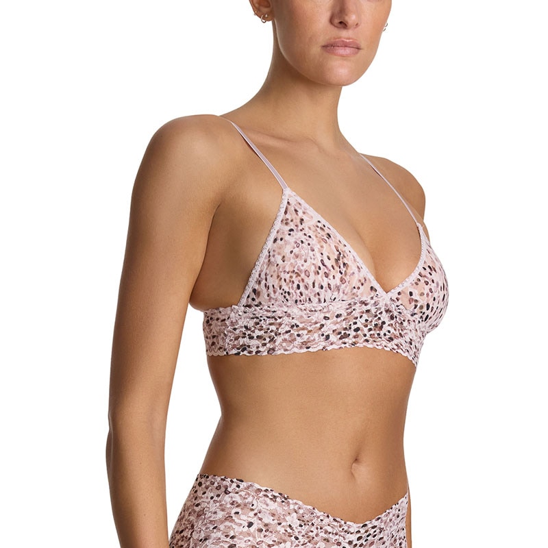 プリンテッド シグニチャー レース パッド ブラジャー (アンコンベンショナル)