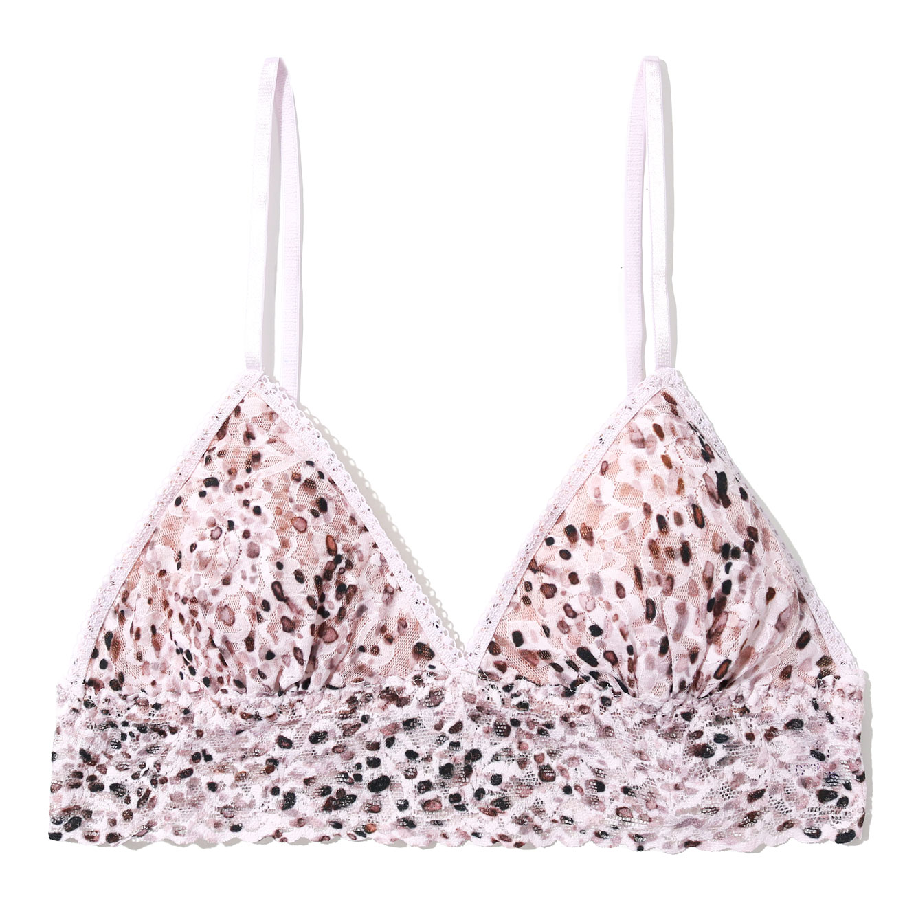 プリンテッド シグニチャー レース パッド ブラジャー (アンコンベンショナル)