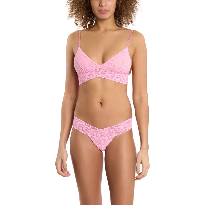 シグニチャー レース パッド ブラジャー (ストロベリーレモネード)