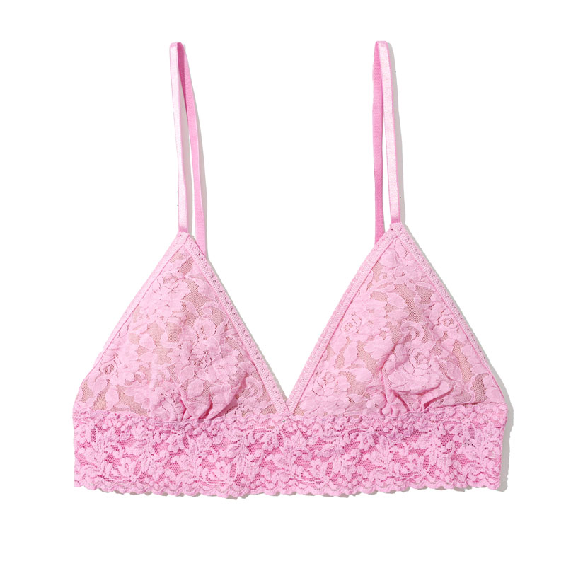 シグニチャー レース パッド ブラジャー (ストロベリーレモネード)