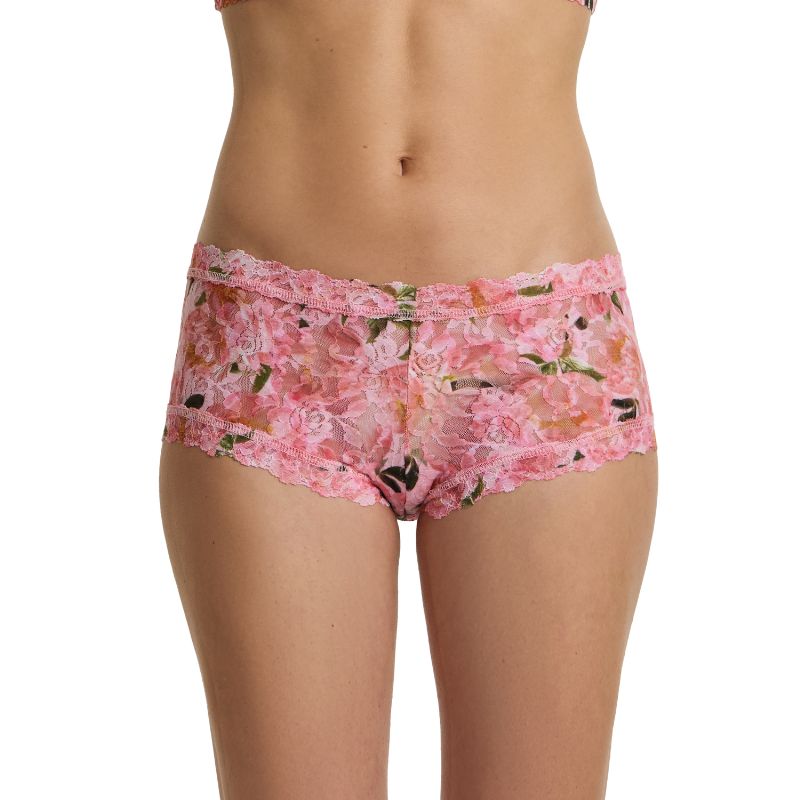 プリンテッド シグニチャー レース ボーイショーツ (ダンシング ペタルズ)