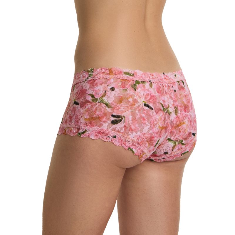プリンテッド シグニチャー レース ボーイショーツ (ダンシング ペタルズ)