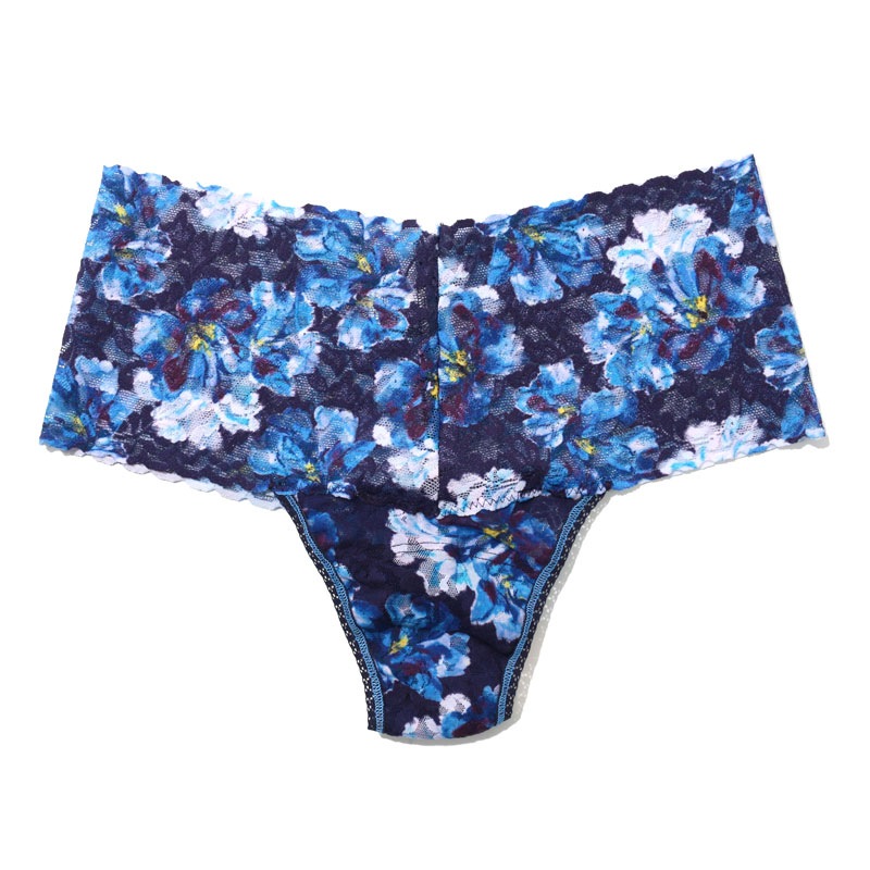 プリンテッド レトロ タンガ (ナイトフォール)