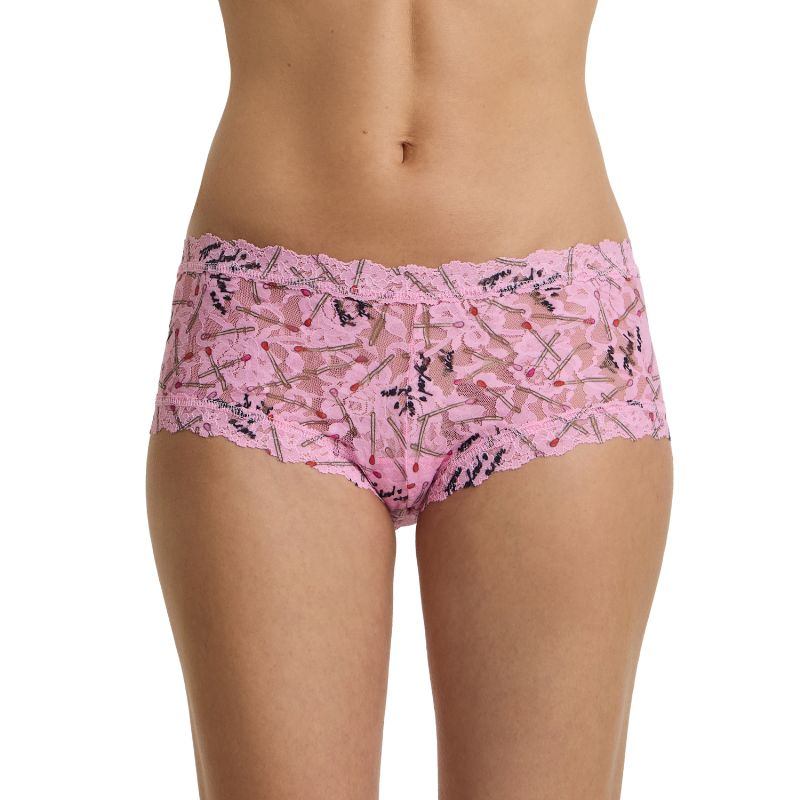 プリンテッド シグニチャー レース ボーイショーツ (パーフェクト マッチ)