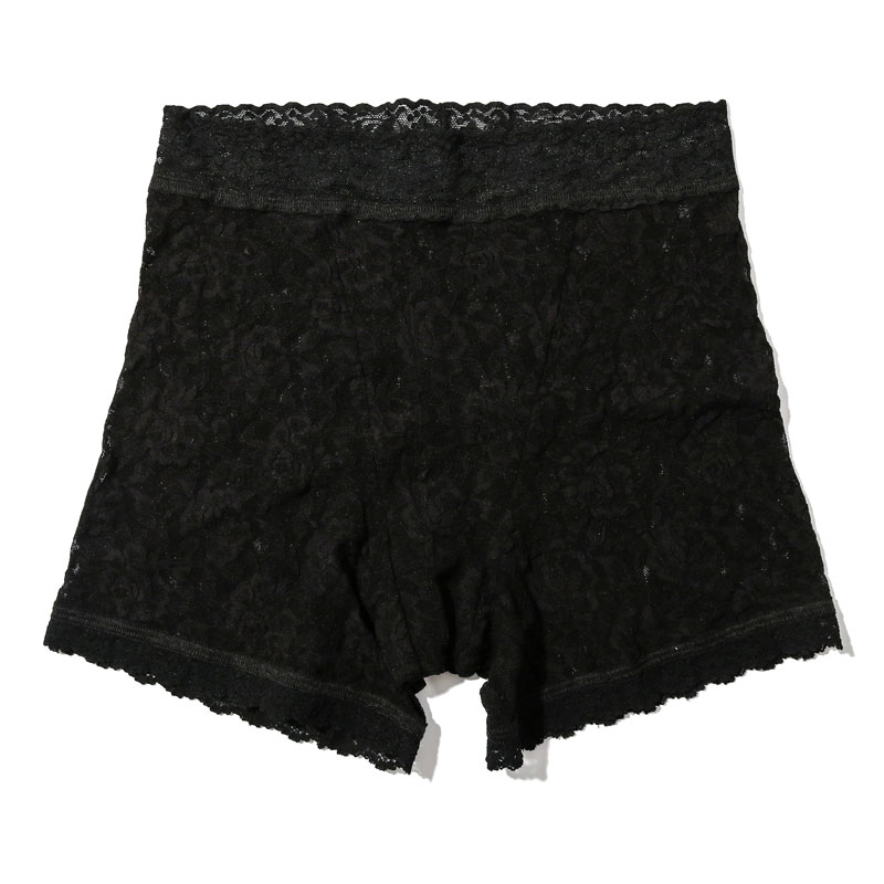 シグニチャー レース ボクサー ブリーフ (ブラック)