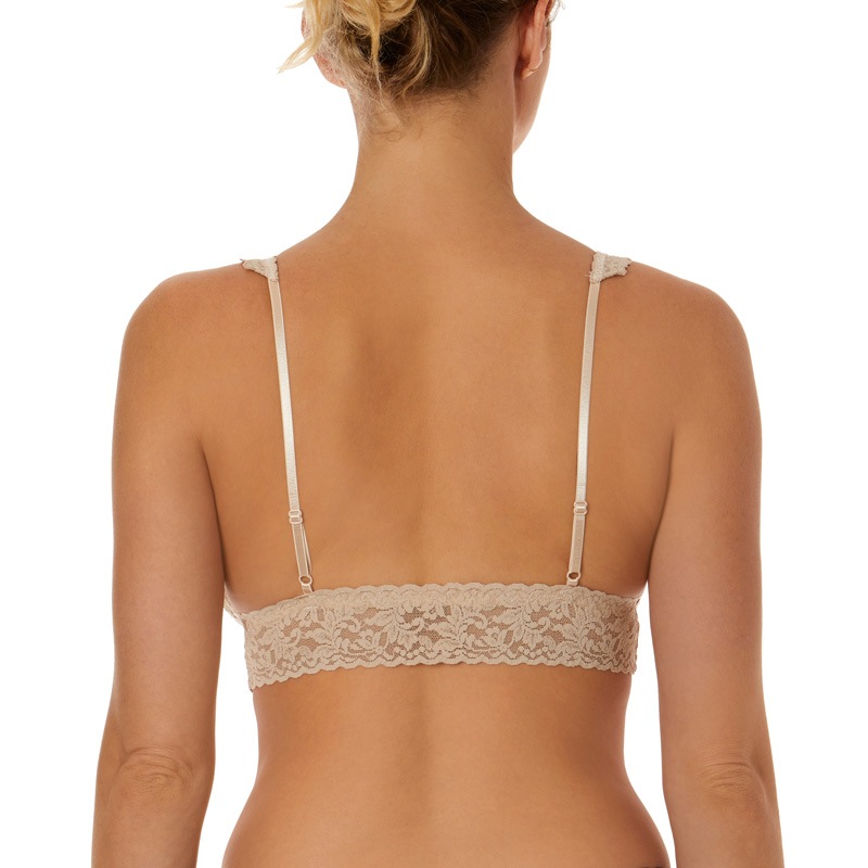 シグニチャー レース パッド クロスオーバー ブラジャー (チャイ)