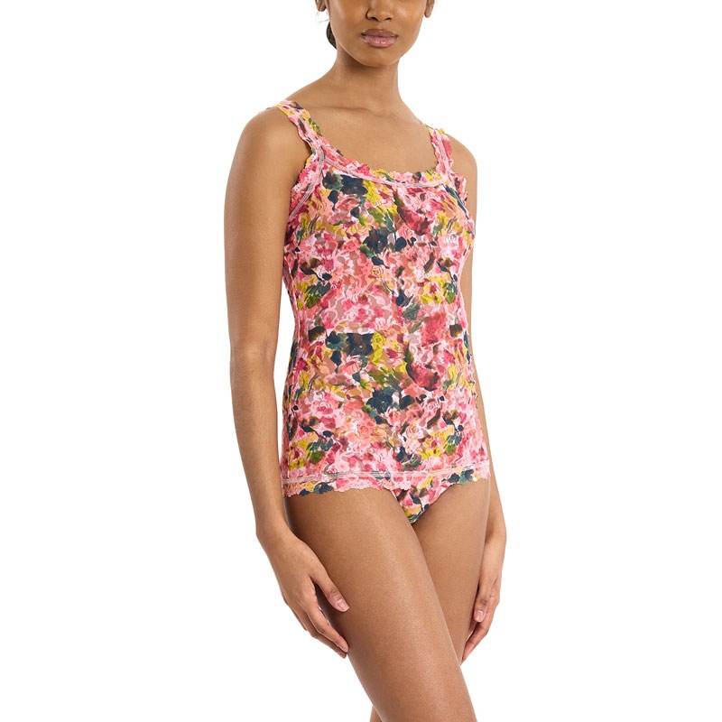 プリンテッド シグニチャー レース クラシック キャミソール (マスターピース)