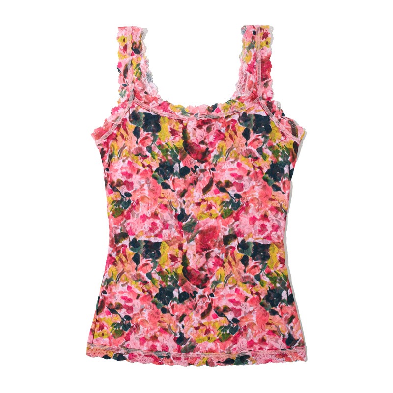 プリンテッド シグニチャー レース クラシック キャミソール (マスターピース)