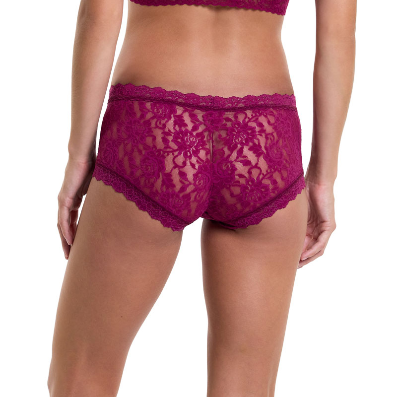 シグニチャー レース ボーイショーツ (シュガー プラム)