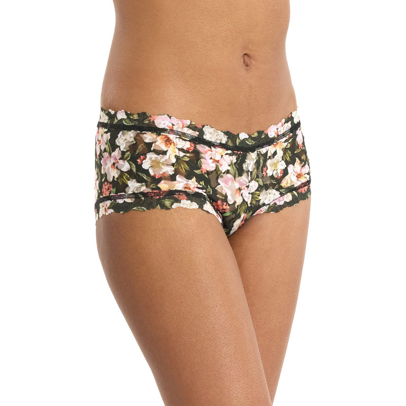 プリンテッド シグニチャー レース ボーイショーツ (ダークルーム ブルームス)