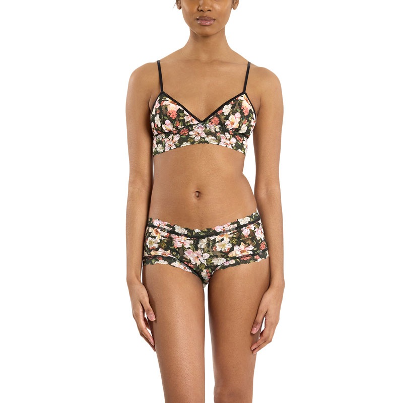 プリンテッド シグニチャー レース ボーイショーツ (ダークルーム ブルームス)