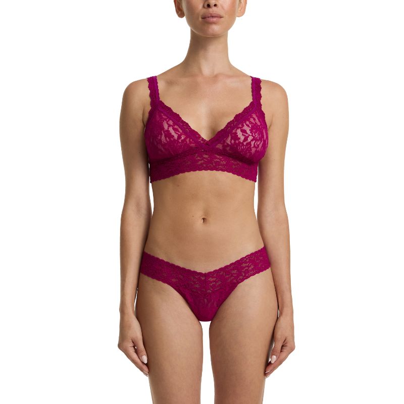 シグニチャー レース パッド クロスオーバー ブラジャー (フロム ザ ヴァイン)