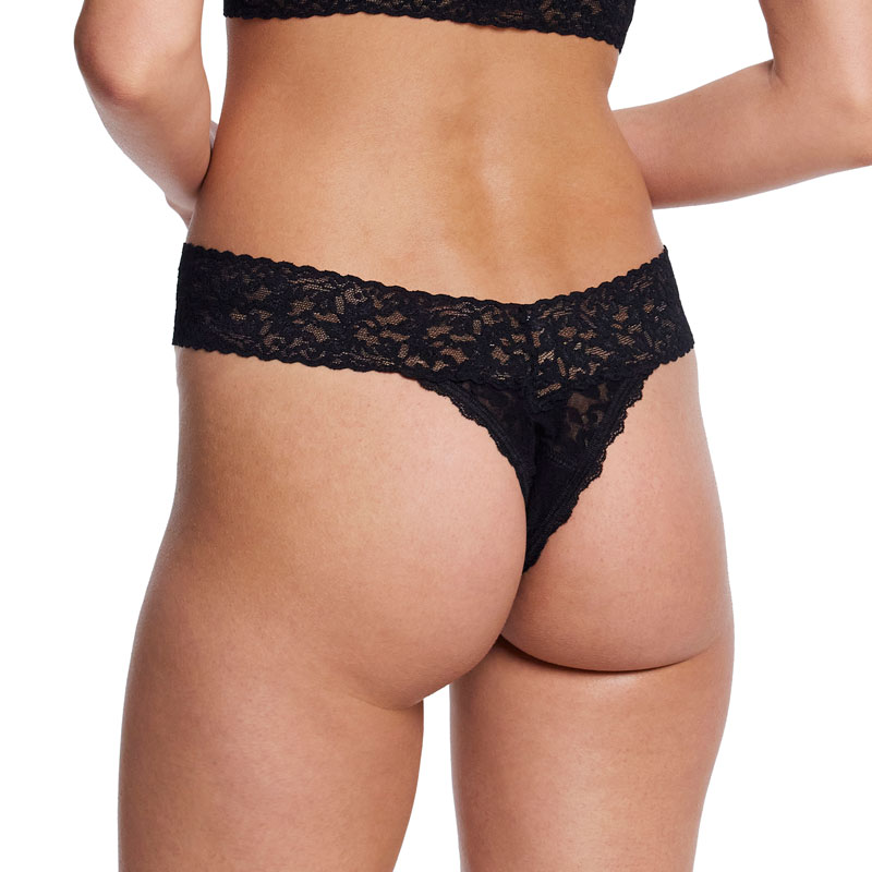 シグニチャー レース リークプルーフ オリジナル ライズ タンガ (ブラック)