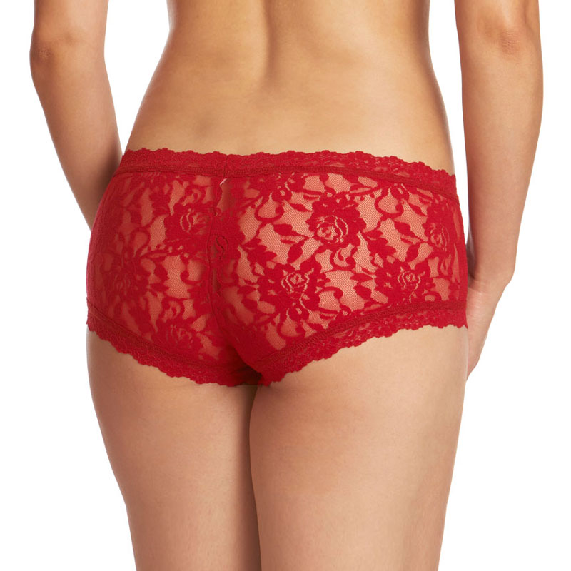 シグニチャー レース ボーイショーツ (レッド)