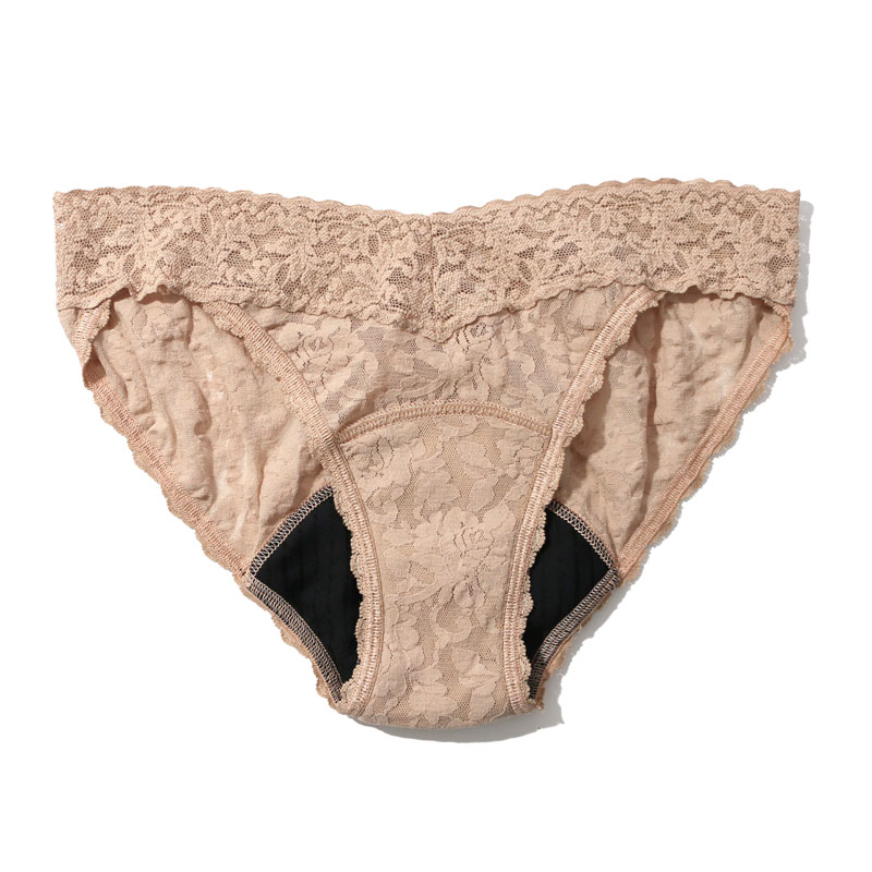 シグニチャー レース リークプルーフ Ｖーキニ (チャイ)