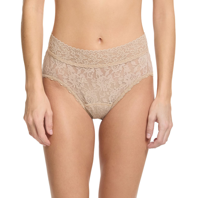 シグニチャー レース リークプルーフ フレンチ ブリーフ (チャイ)