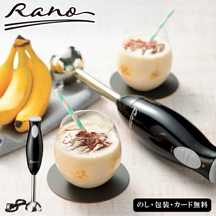 ラノー ステンレスハンディブレンダー SE5-197-4 ヘルシー 内祝 結婚