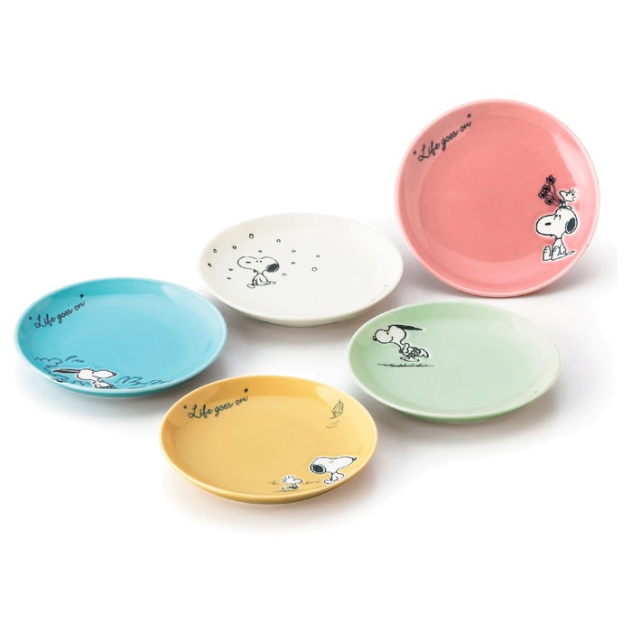 ピーナッツ シーズンファイブプレートセット SE5-160-5 テーブル