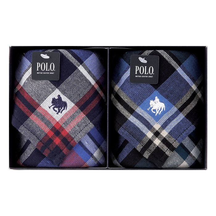 チェック柄・ストライプ柄ハンカチセット 今治タオル ギフト ハンカチ 2枚セット 箱入り おしゃれなジャ