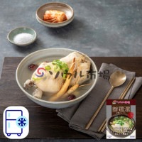 ソウル市場 自社製 冷凍(骨付き)参鶏湯 900g (ハープ)　