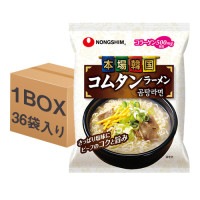 農心 本場韓国コムタンラーメン 袋麺 111g(めん100g)X36袋 1BOX