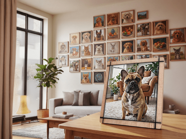 画座～ GAZA　～　アートパネル　あなたの写真がリアルな油絵風アートパネルに