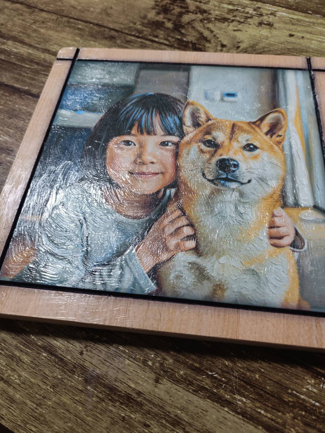 画座～ GAZA　～　アートパネル　あなたの写真がリアルな油絵風アートパネルに