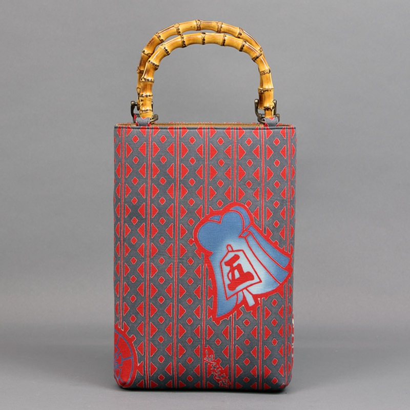 牛革クロコ型押し バンブー手提げ 白色 ◆竹手バッグ神輿祭り合切袋 Amazon.co.jp: 牛革クロコ型押し バンブー手提げ 黒色 神輿 祭り