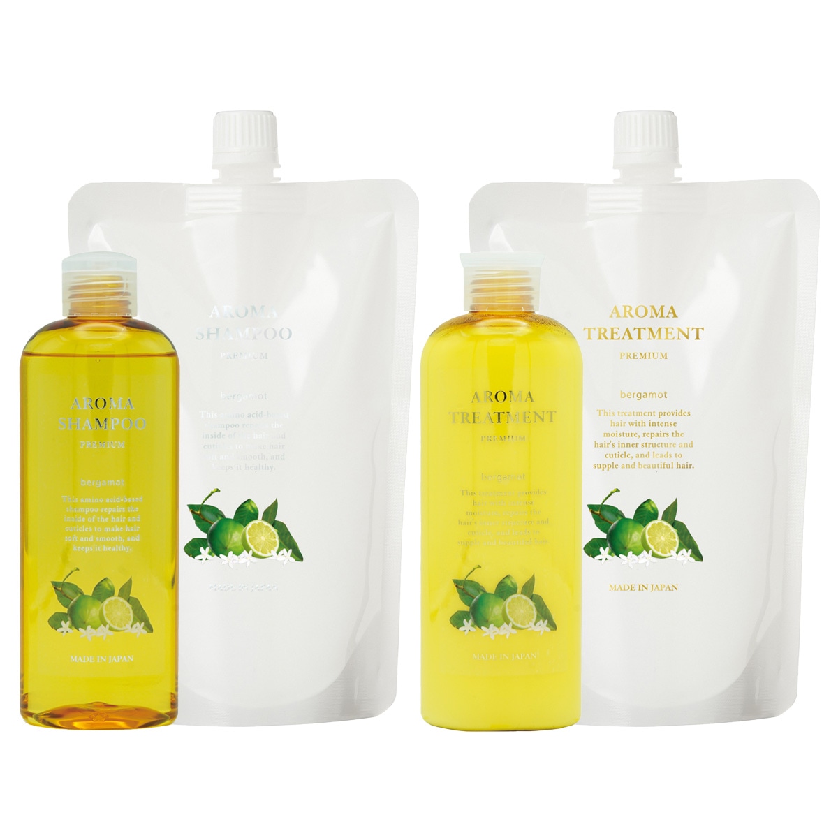 プレミアム アロマシャンプー/トリートメント ベルガモット