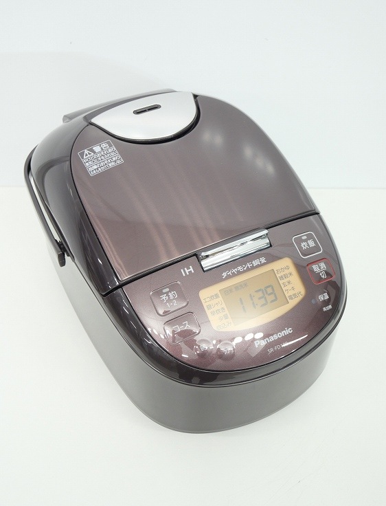 パナソニック 炊飯器 SR-FD100 2020年製 Amazon | パナソニック 炊飯器 5.5合 IH式 ブラウン SR-FD100-T