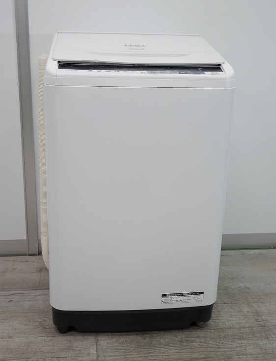 洗濯機　日立　9kg　BW-DV90BE5　2018年製 日立製/2018年式/9kg/全自動洗濯機/BW-V90BE5 | 中古洗濯機,8kg