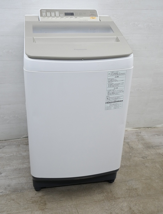 Panasonic製/2017年式/10kg/全自動洗濯機/NA-FA100H5 | 中古洗濯機,8kg 